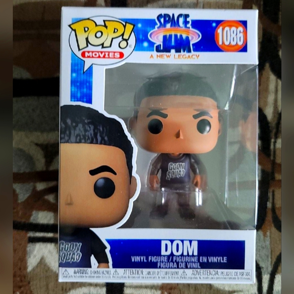 Funko Pop Movies #1086 "Dom" from the movie Space Jam A New Legacy.